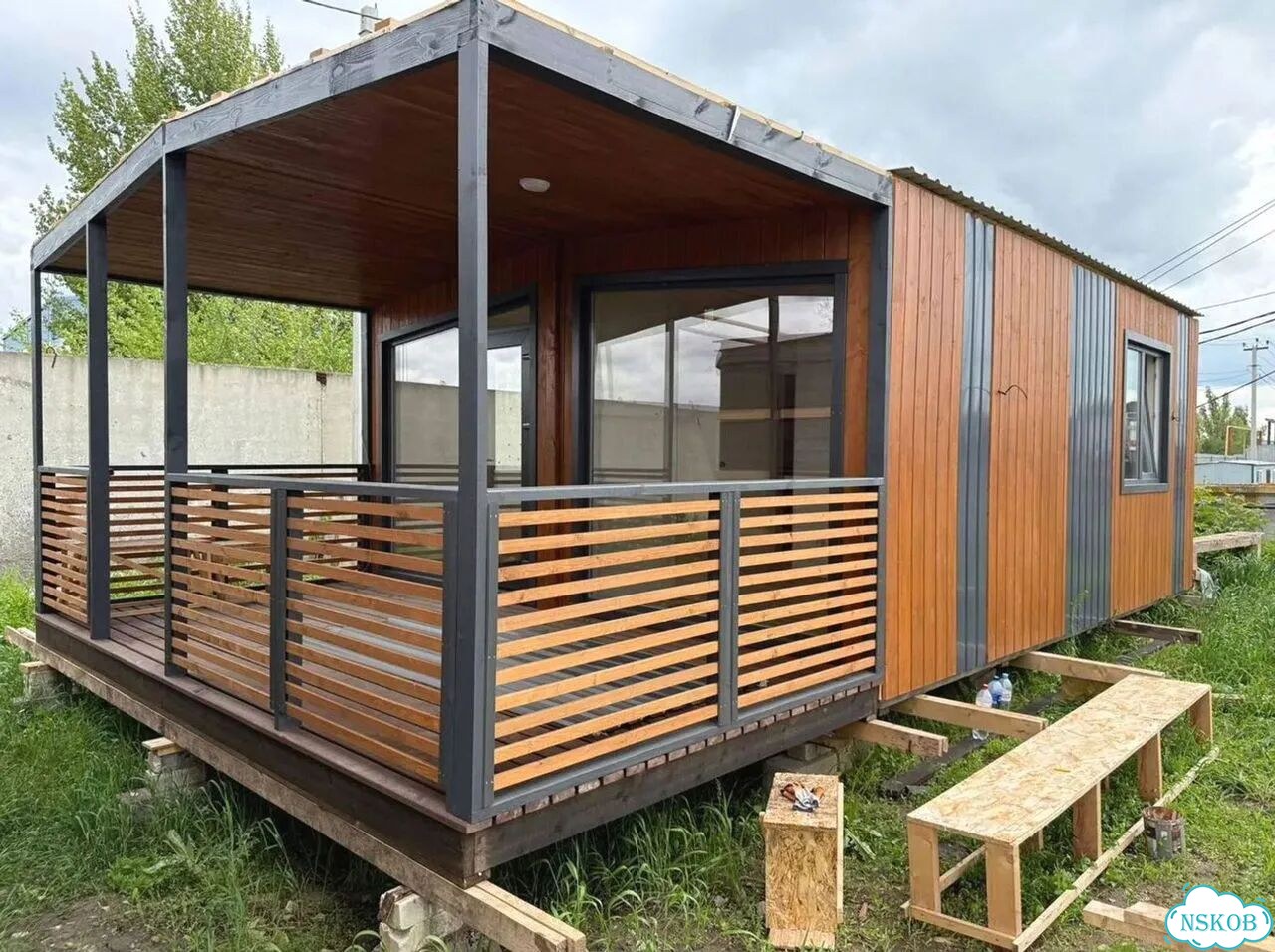 Дом модульный зимний фото 10