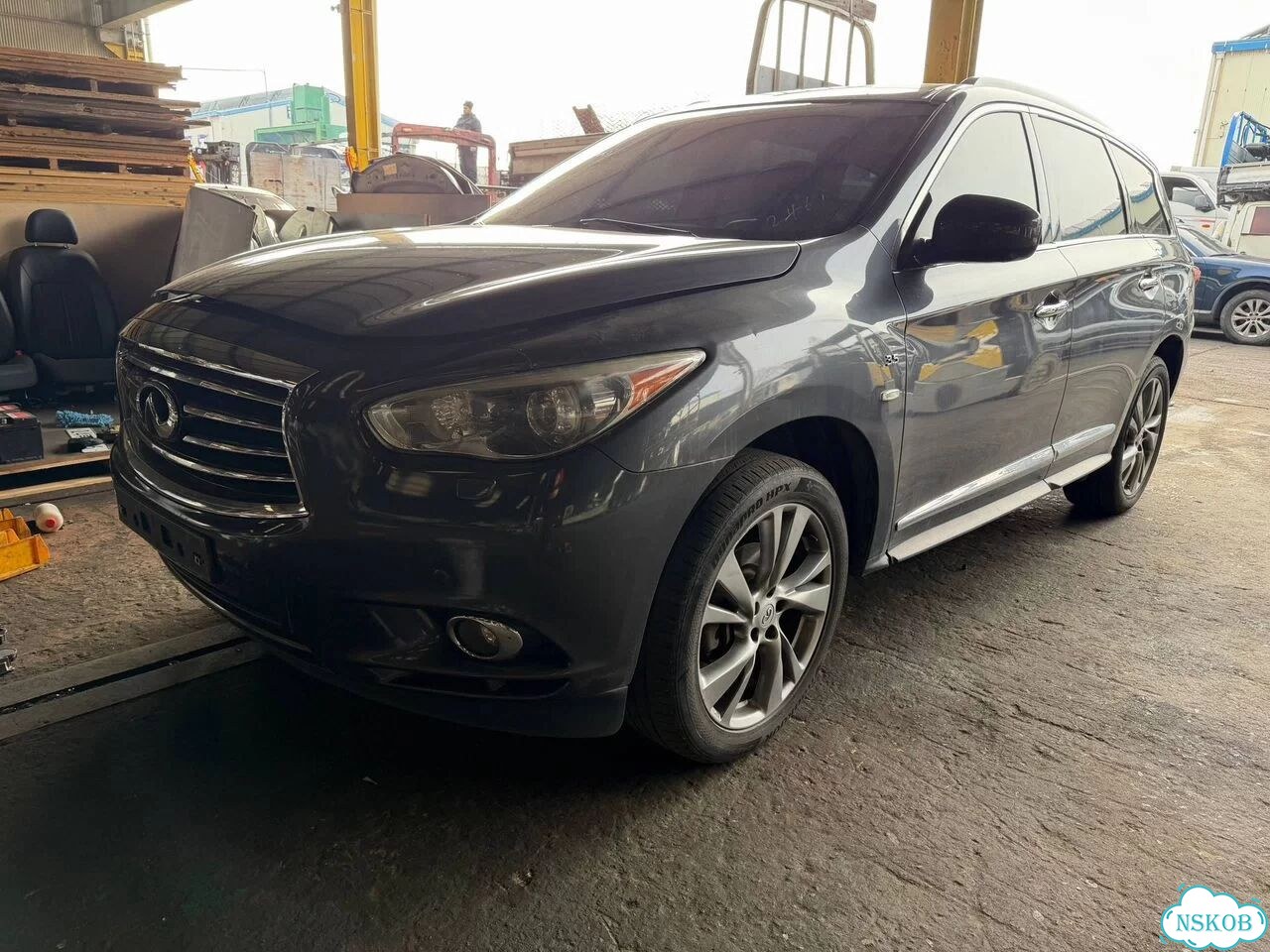 Капот Infiniti Qx60 VQ35DE L50 фото 10