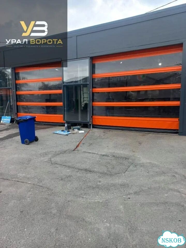 Автоматические ворота пвх для частных объектов фото 8