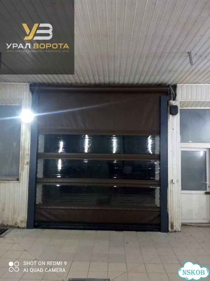 Автоматические ворота пвх для автомоек фото 4