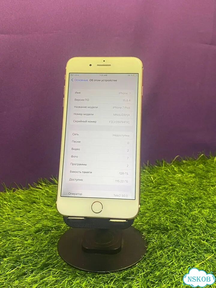 iPhone 7 Plus, 128 ГБ, 1 SIM фото 2