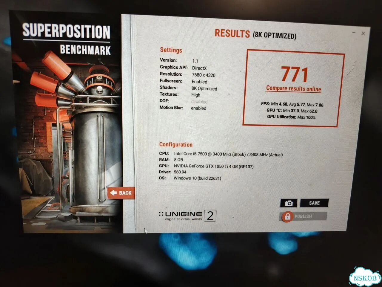 Видеокарта GTX 1050Ti в идеале фото 3