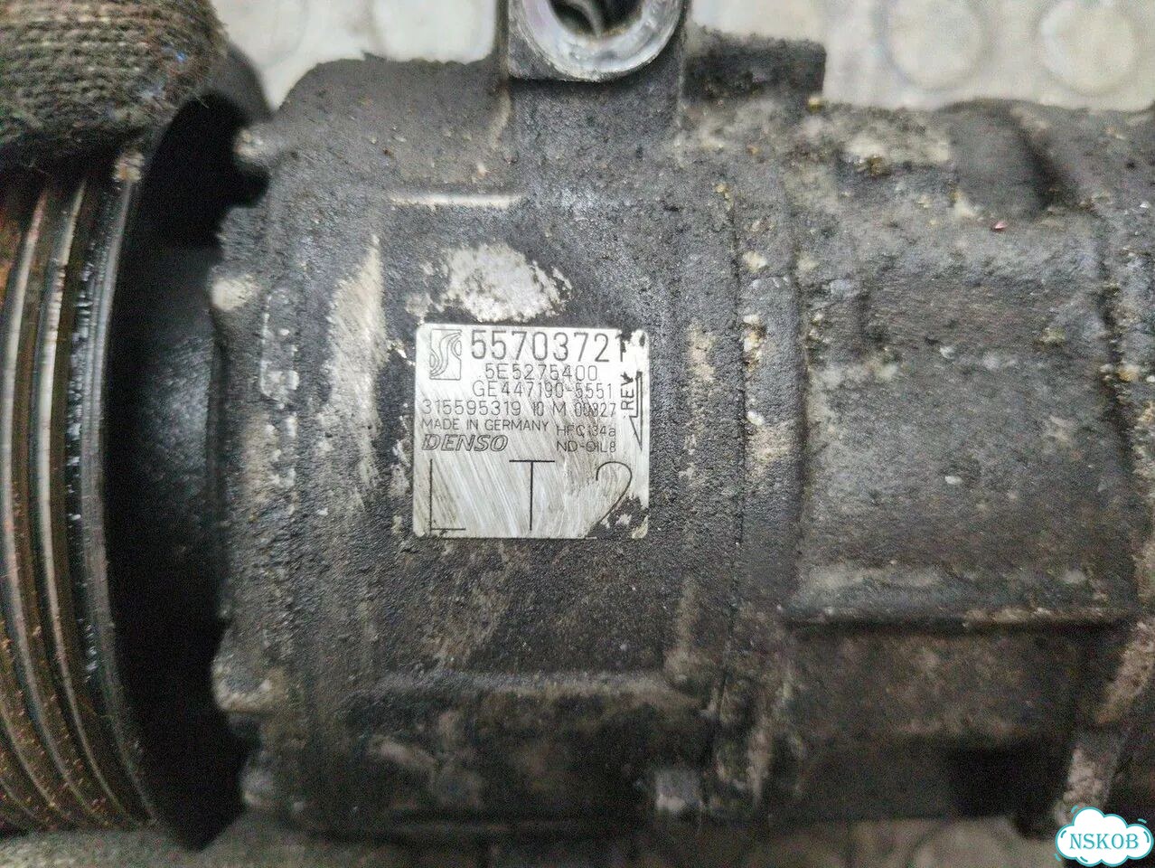 Компрессор кондиционера Opel Corsa D фото 6