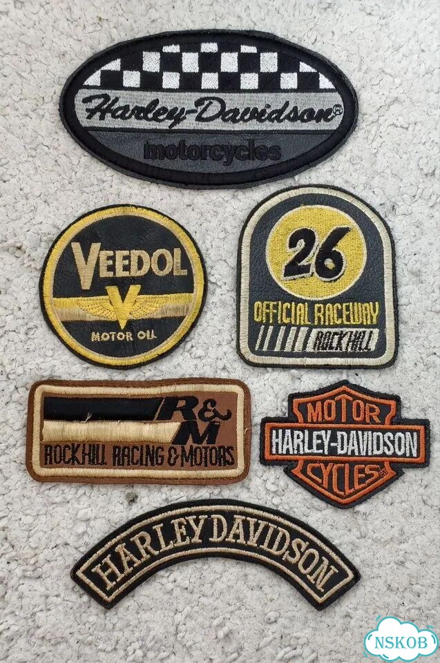 Набор нашивок Harley-Davidson и Rockhill фото 1