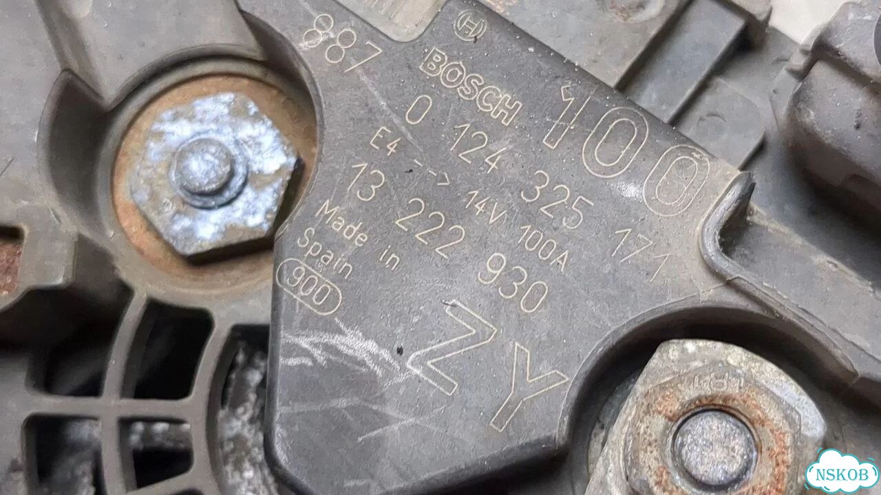 Генератор Opel Corsa D фото 4