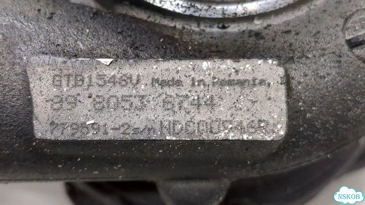 Турбина Opel Astra J фото 8
