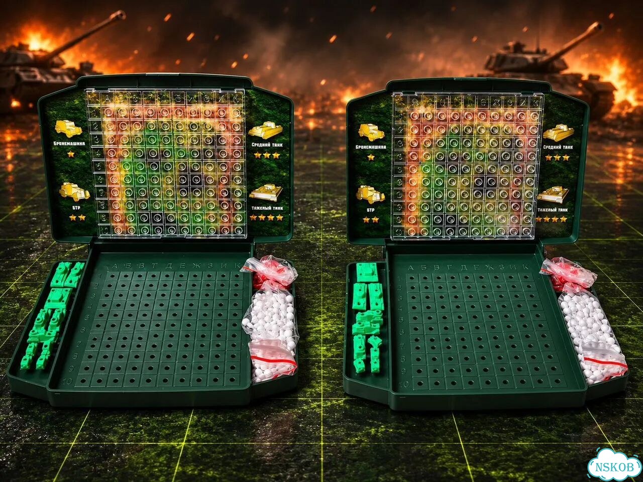 Настольная игра Танковый бой фото 4