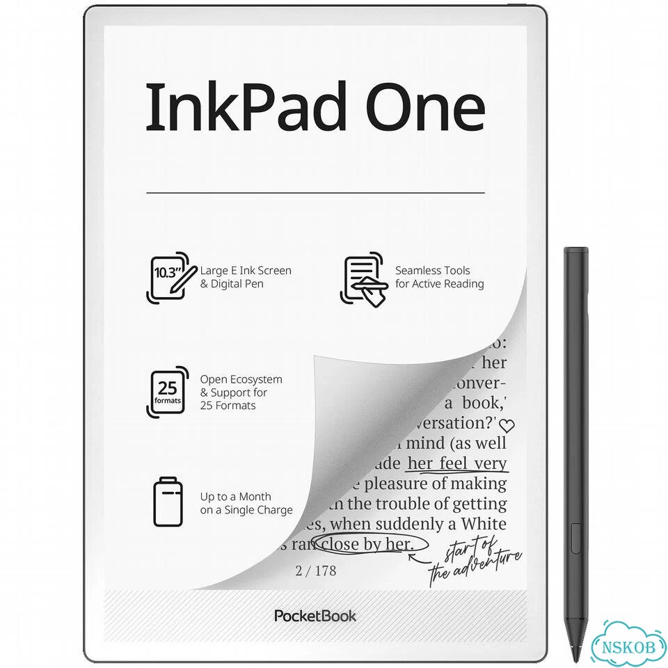 PocketBook InkPad One 10.3 + магнитный чехол фото 1