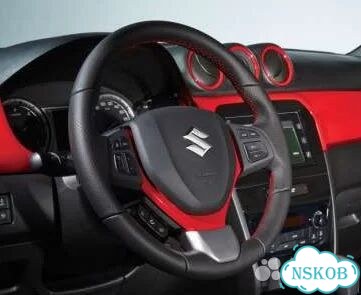 Накладка на руль, Bright Red 5 Suzuki Vitara 15 фото 1