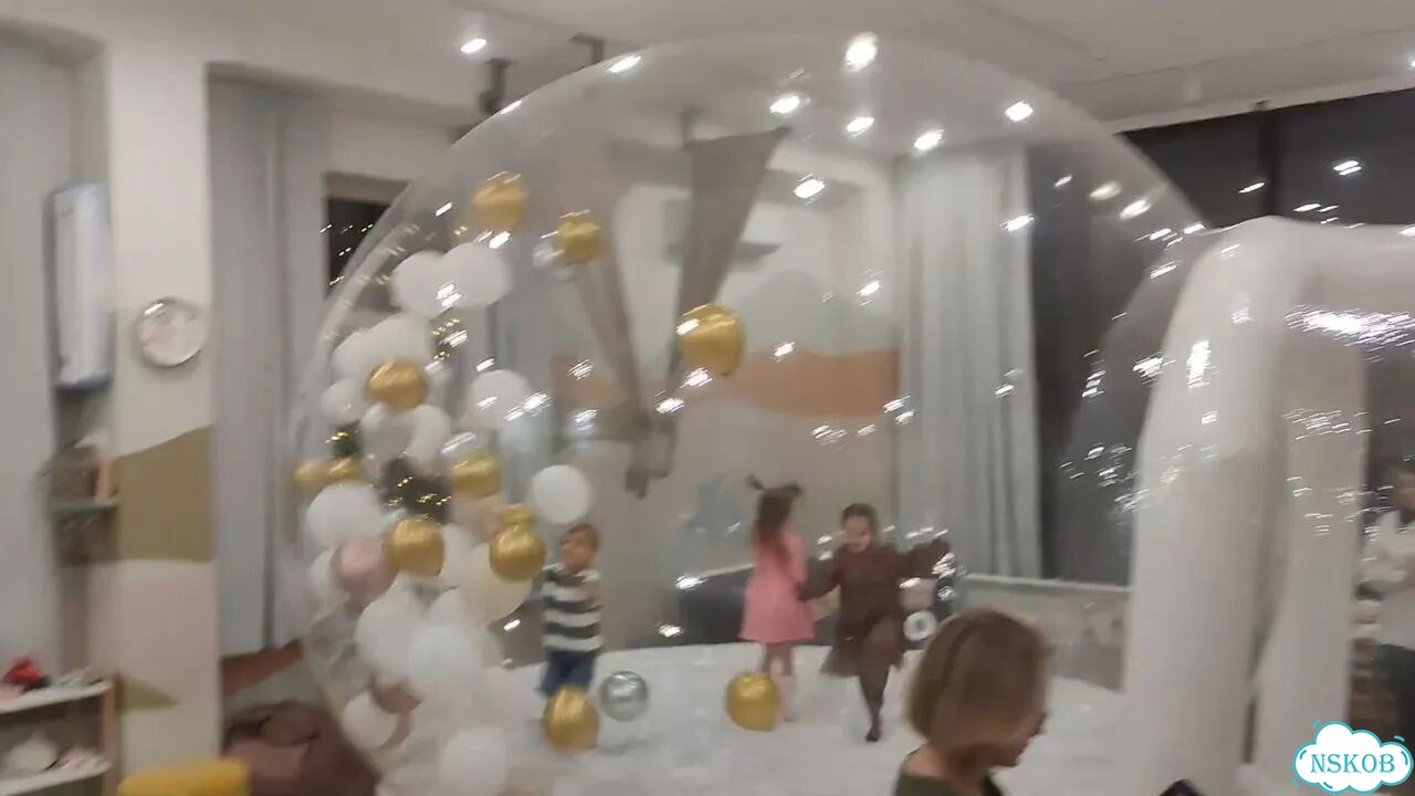 Шар батут бабл хаус 4 м фото 1