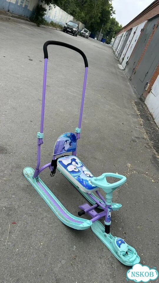 Детский снегокат nika kids фото 1
