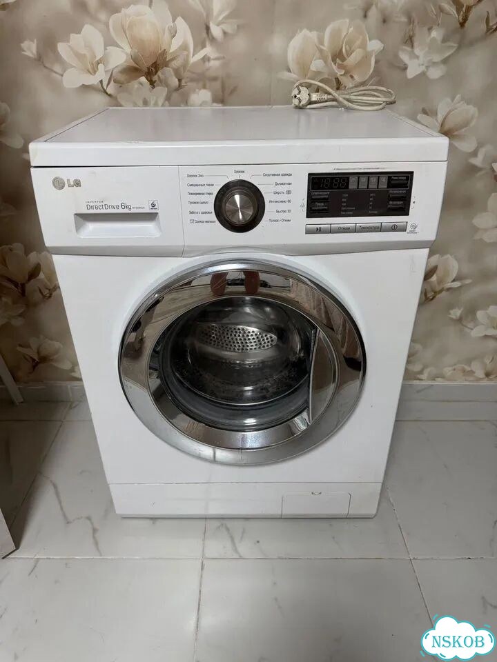 Стиральная машина бу lg 6 кг фото 1