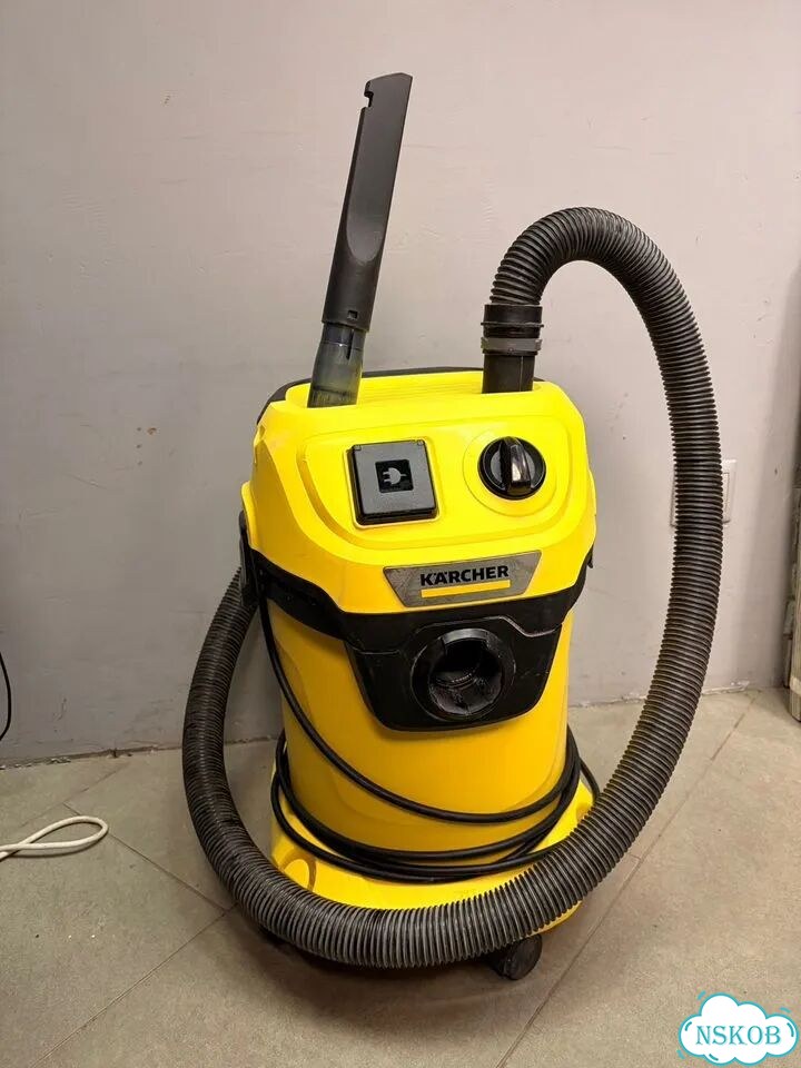 Строительный пылесос karcher wd 3 p(T) фото 1