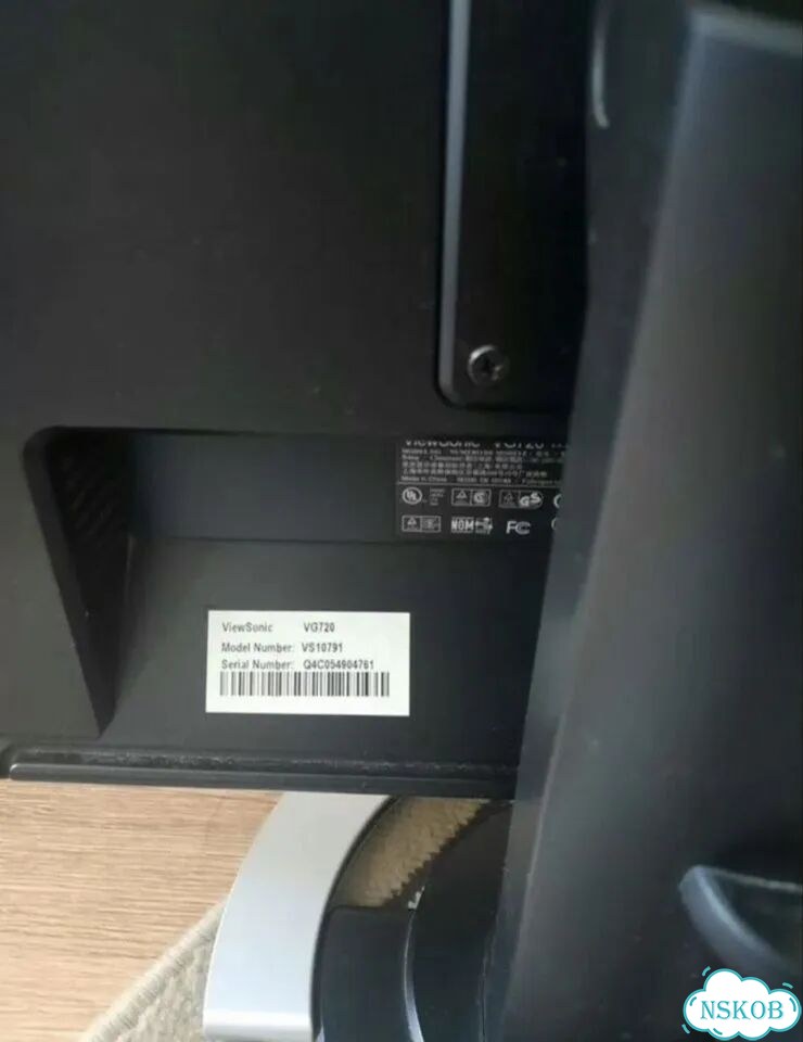 Монитор для компьютера ViewSonic VG720 фото 5