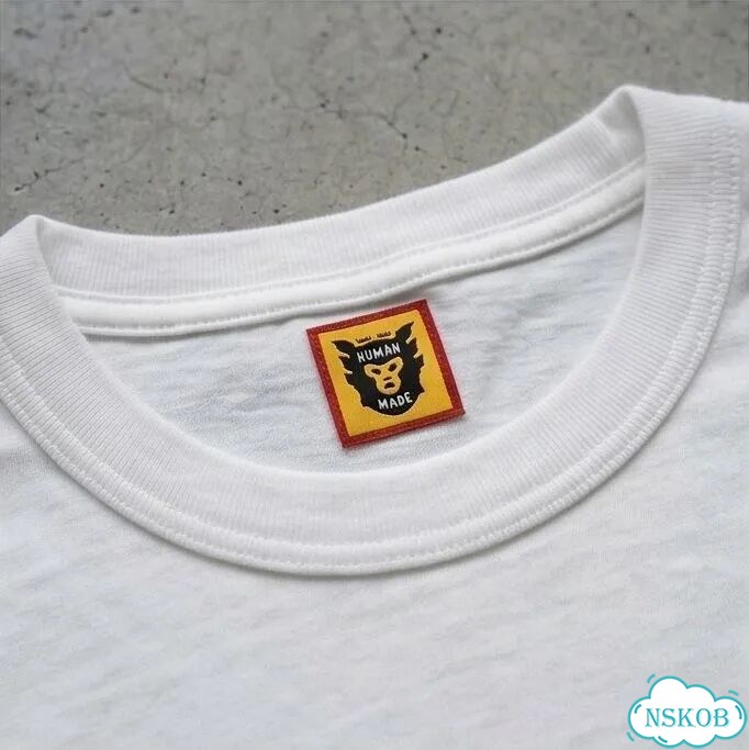 Футболка мужская Human Made белая Logo Love streetwear vintage AC0071 фото 4