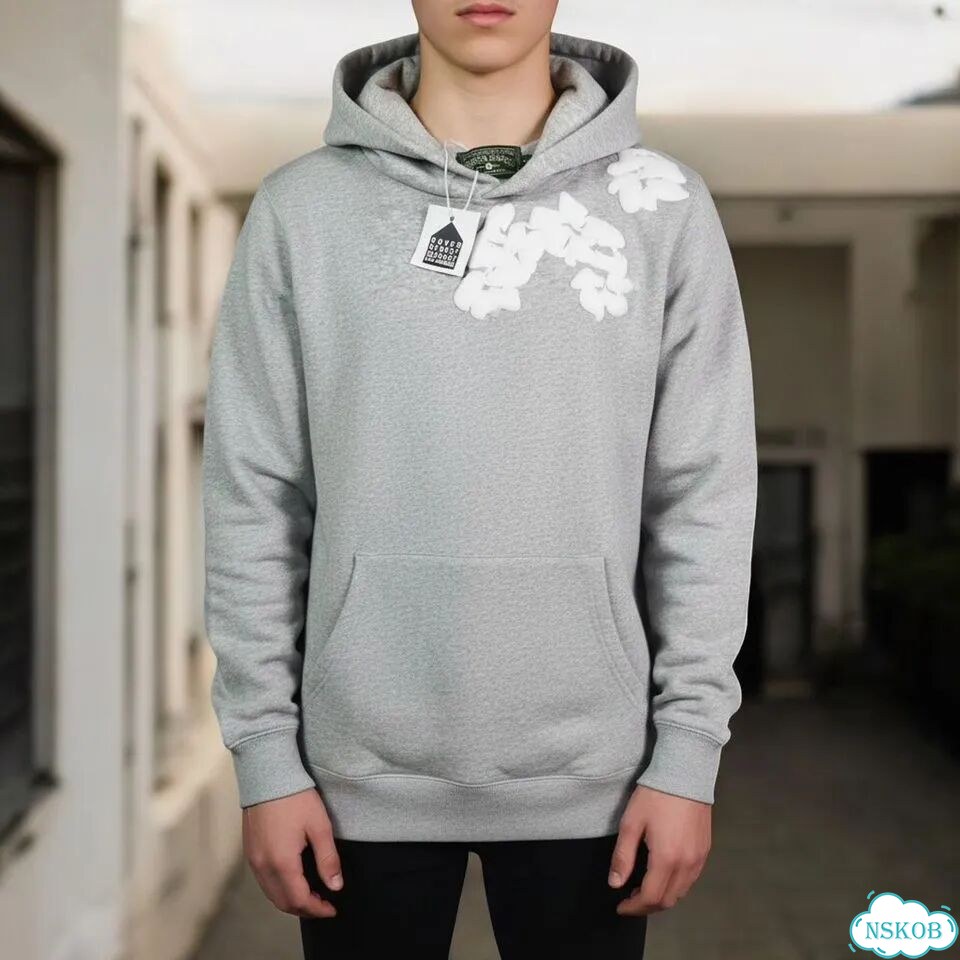 Худи Tears Denim серый фото 1