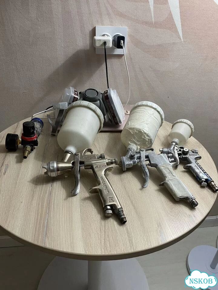 Краскопульт walcom slim 1.3 фото 3