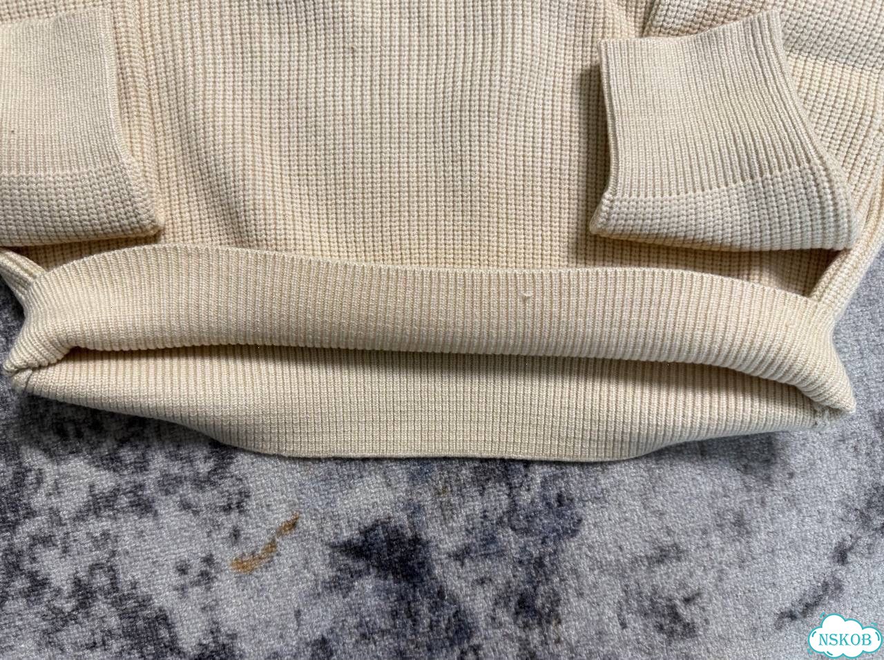 Свитер Maison Margiela бежевый фото 4