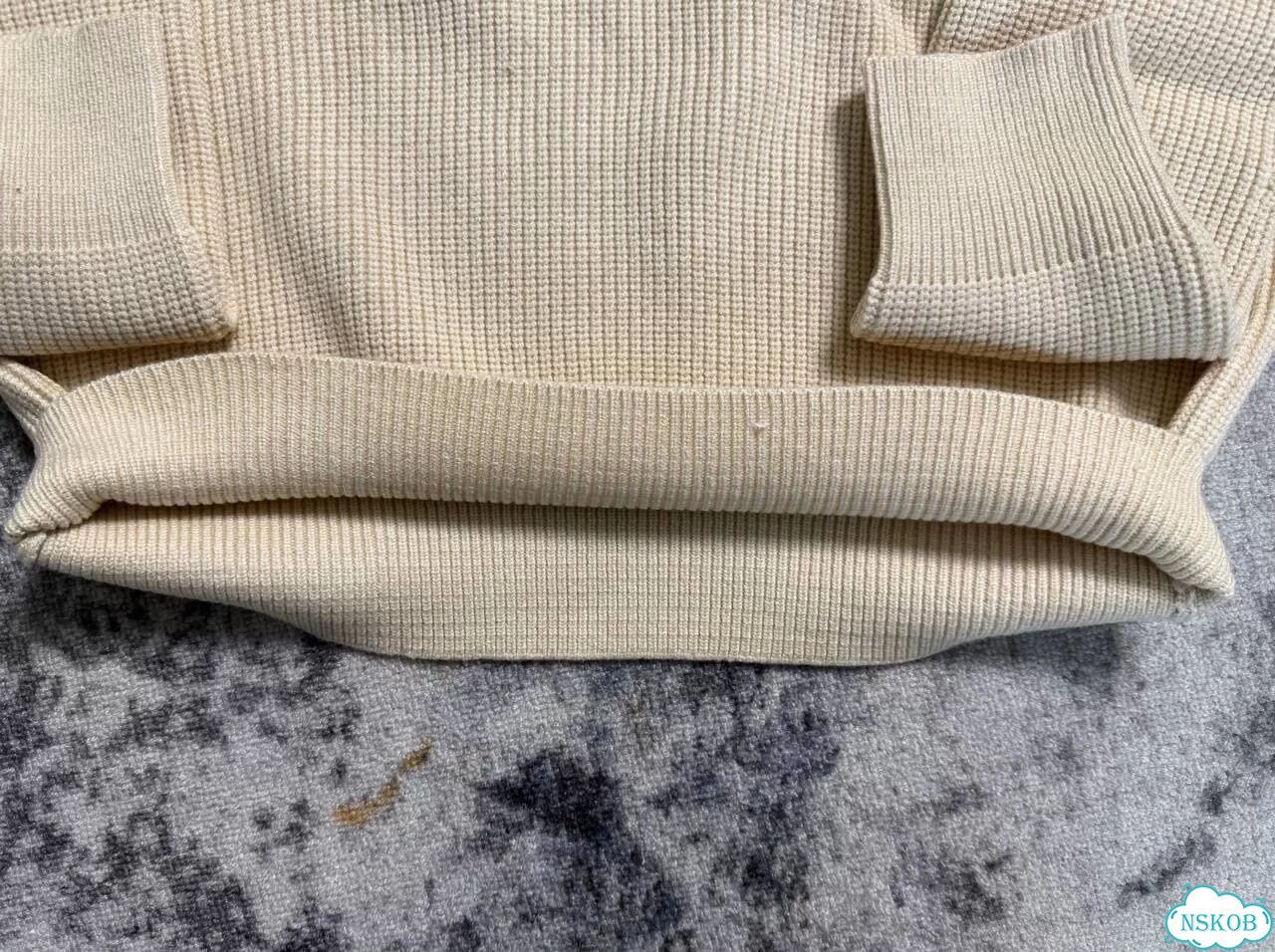 Свитер Maison Margiela бежевый фото 8