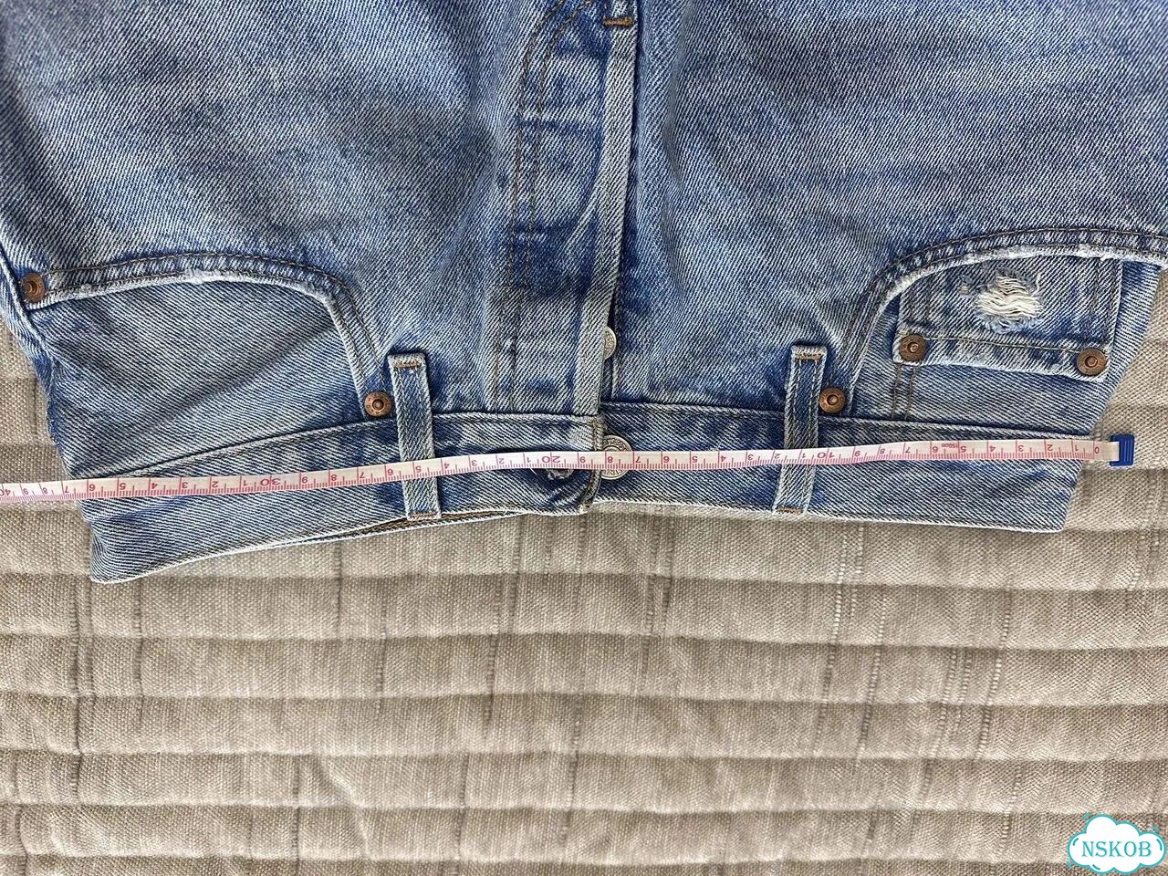 Шорты джинсовые levis 501 фото 7