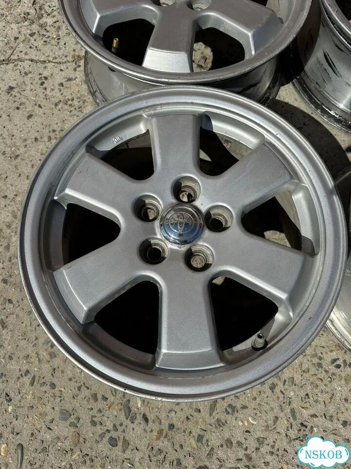 Литые диски Toyota 6×R15 5×100 фото 2