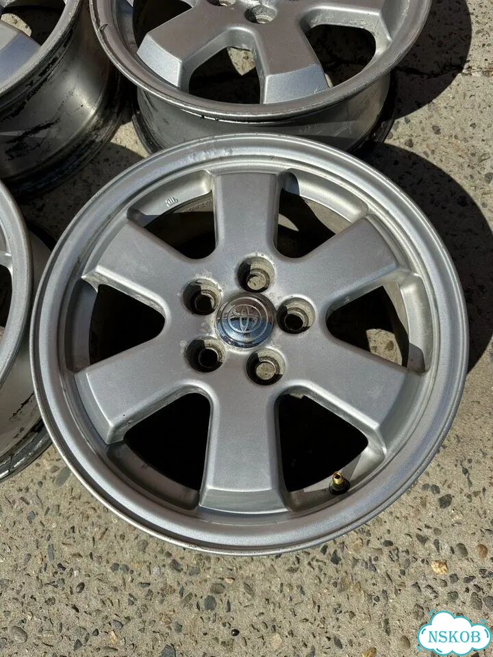 Литые диски Toyota 6×R15 5×100 фото 4