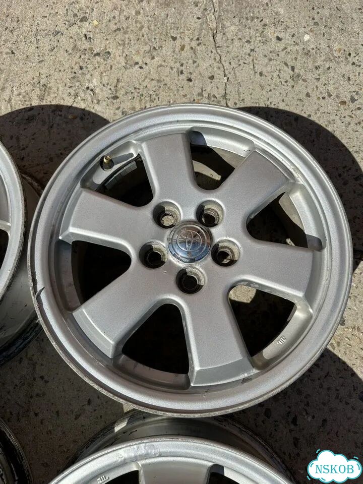 Литые диски Toyota 6×R15 5×100 фото 5