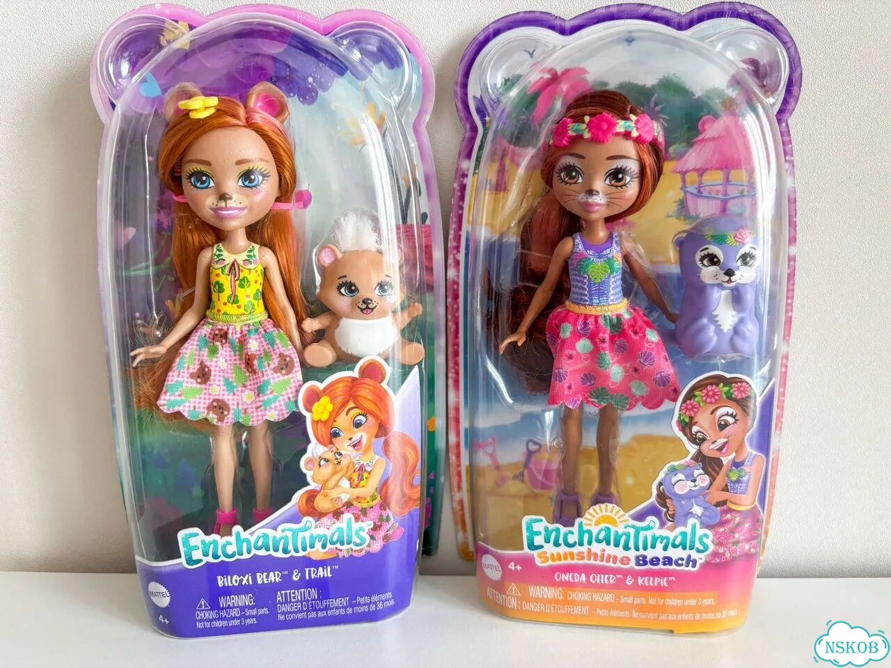 Новые Enchantimals медвежонок выдра фото 10