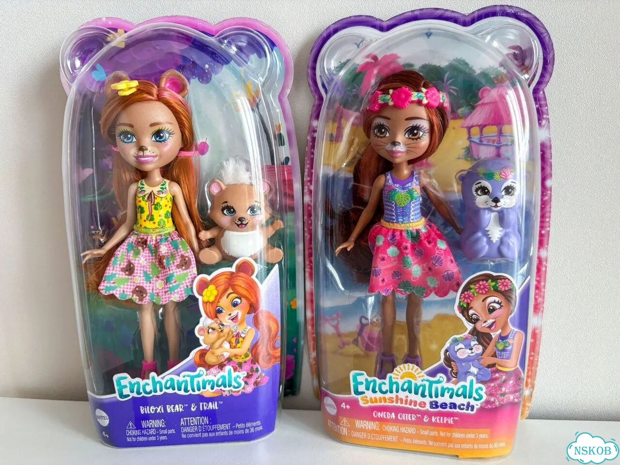 Новые Enchantimals медвежонок выдра фото 2