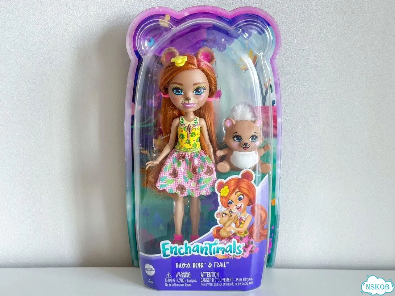 Новые Enchantimals медвежонок выдра фото 3