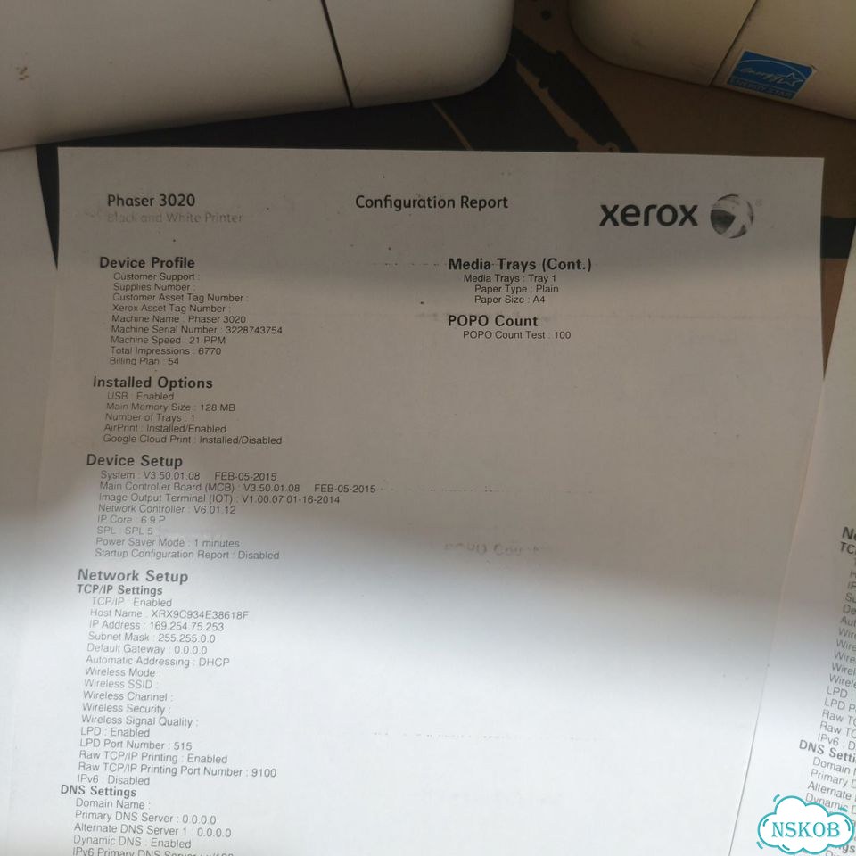 Лот Принтеры Xerox Phaser 3020 фото 8