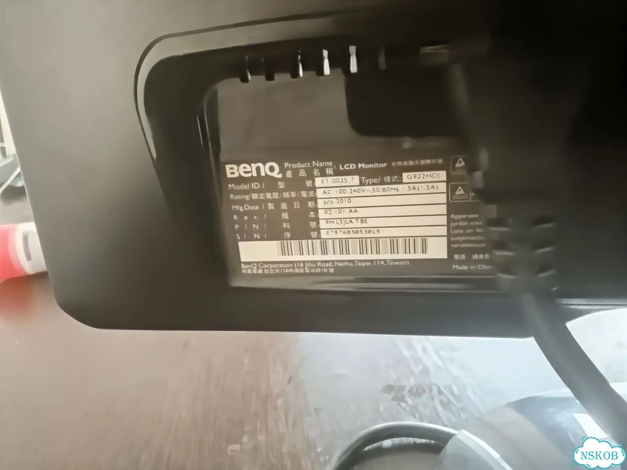 Монитор BenQ LCD 18.5 фото 1