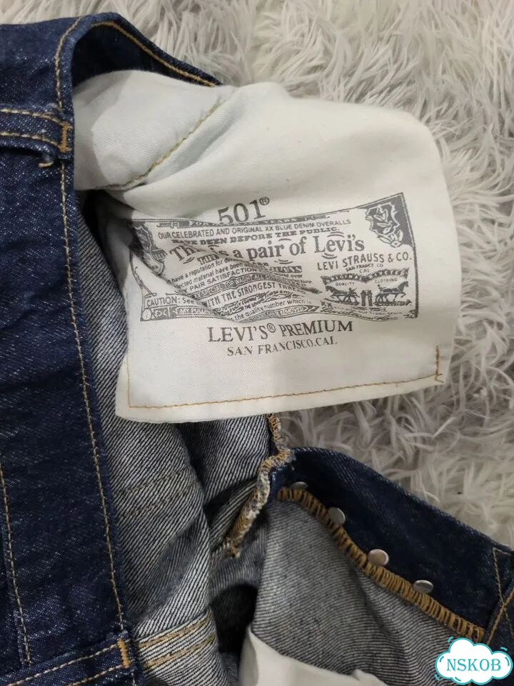 Мужские Levi 's 501 оригинал 32/32 фото 4