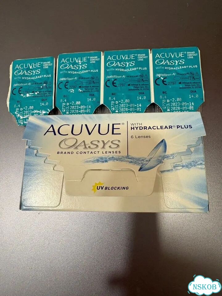 Линзы acuvue oasys фото 1