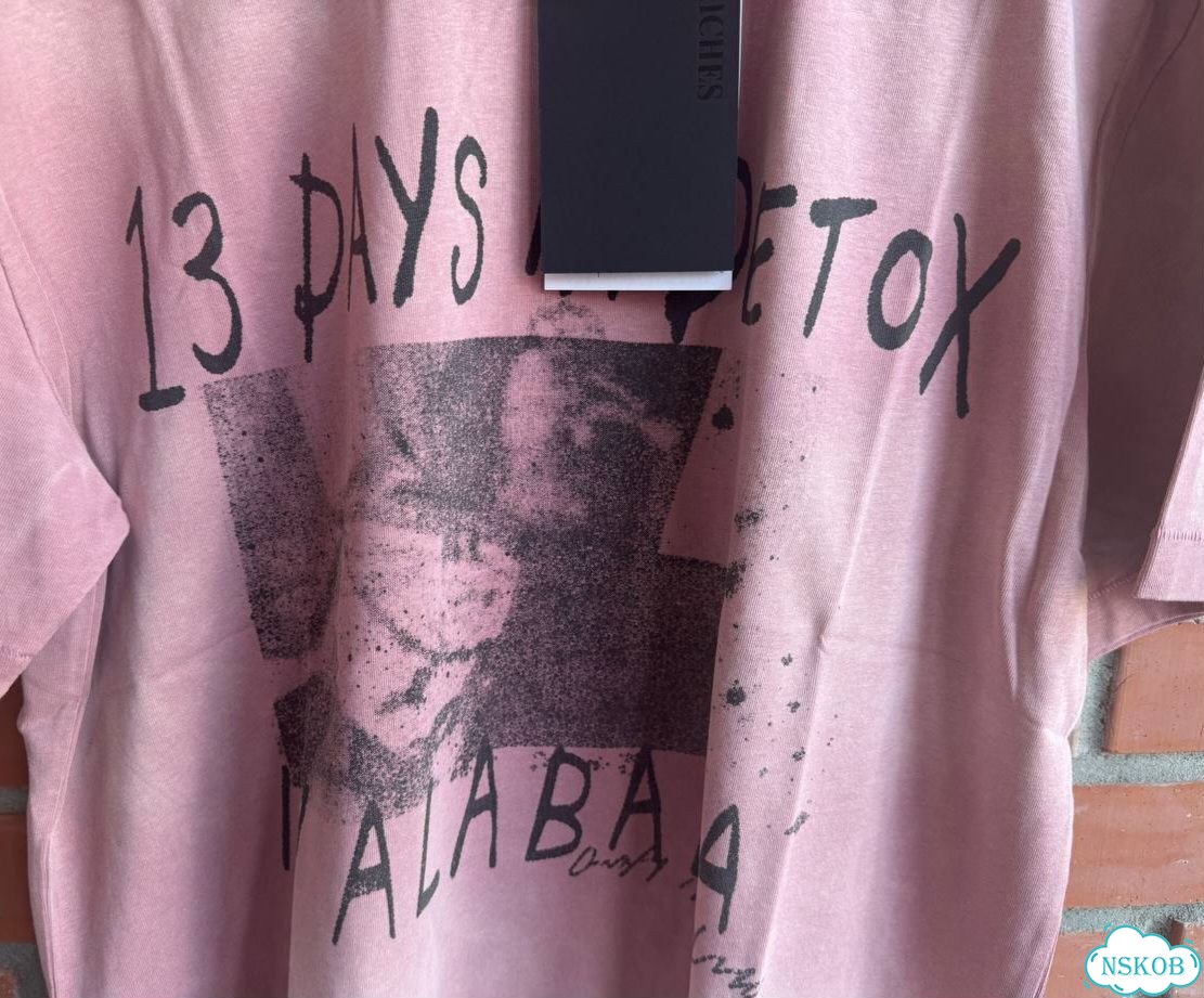 Футболка enfants rches deprimes pink фото 5