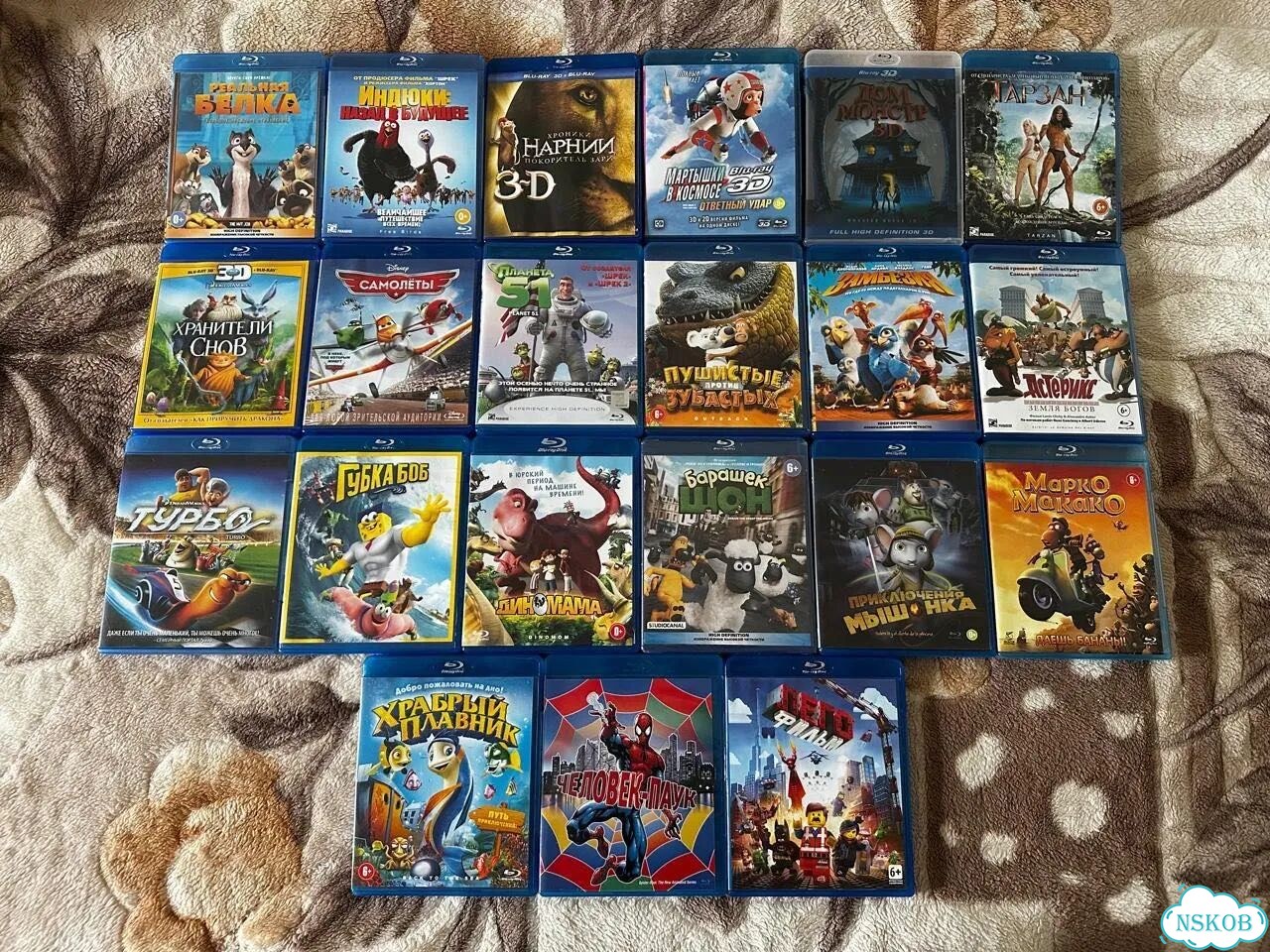Мультфильмы Уолт Дисней и другие на Blu-ray фото 2