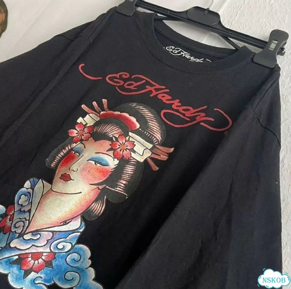 Лонгслив Ed Hardy Asian Lady архив (на руках) фото 5