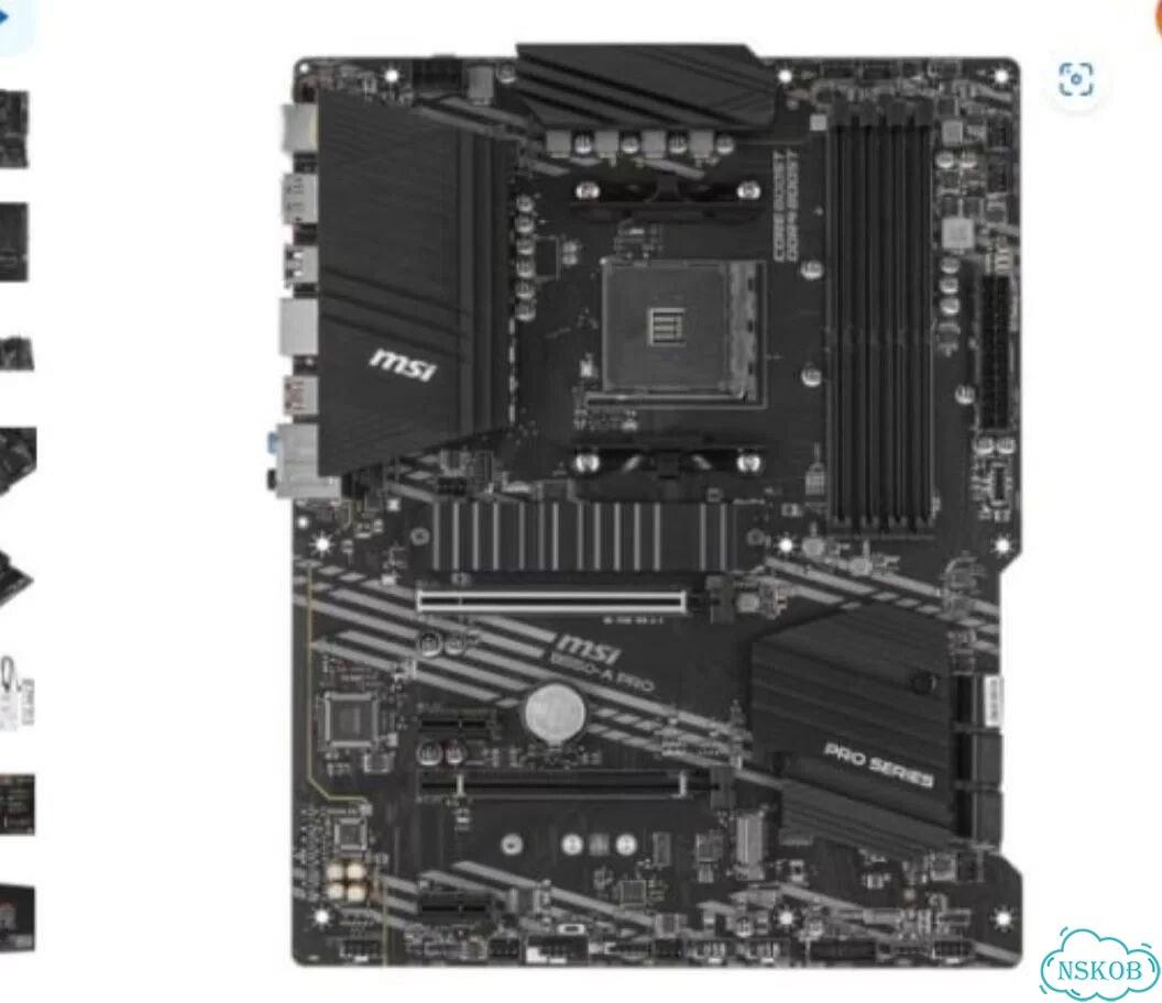 Материнская плата msi b550 a pro am4 фото 1