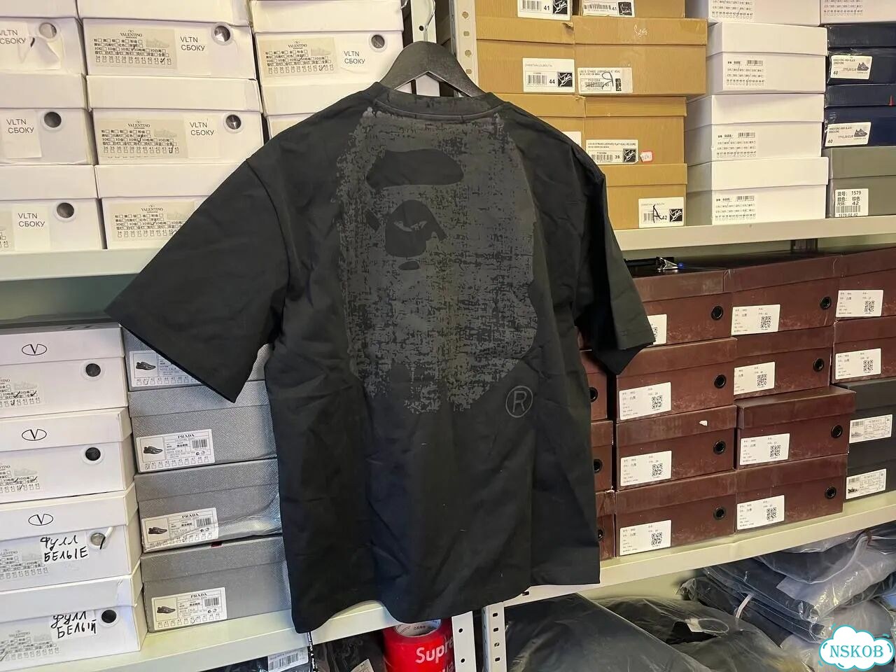 Bape Mastermind Черная Футболка x фото 5