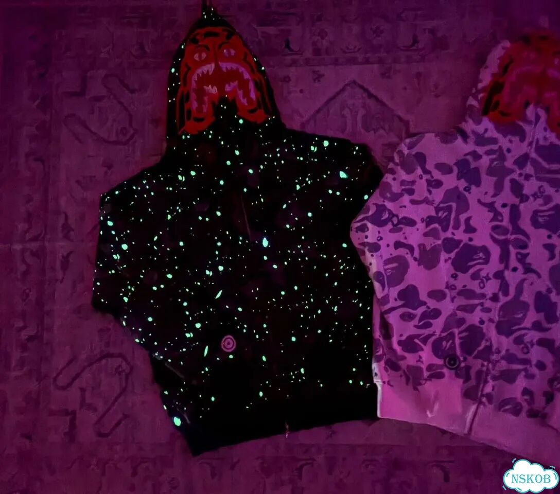 Space худи белый Camo Зип Bape tiger фото 10