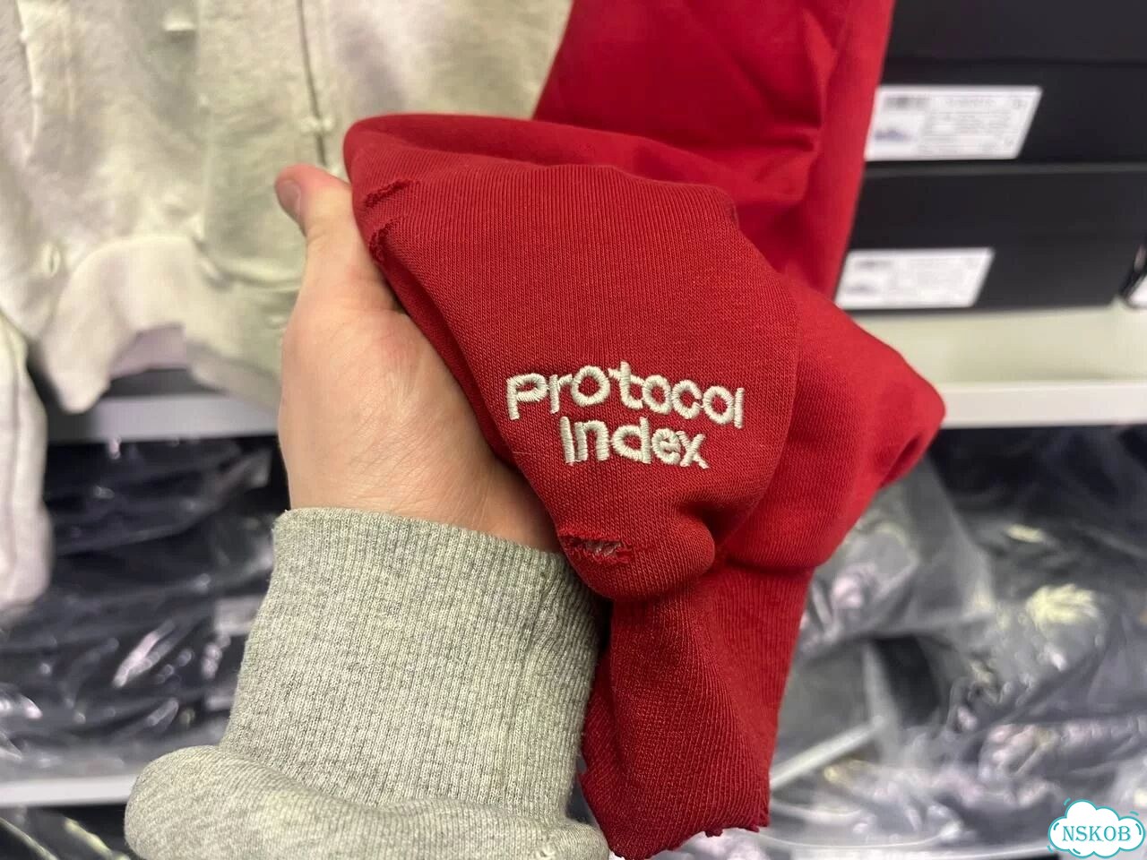 Мехом Зип с Index худи Protocol фото 4