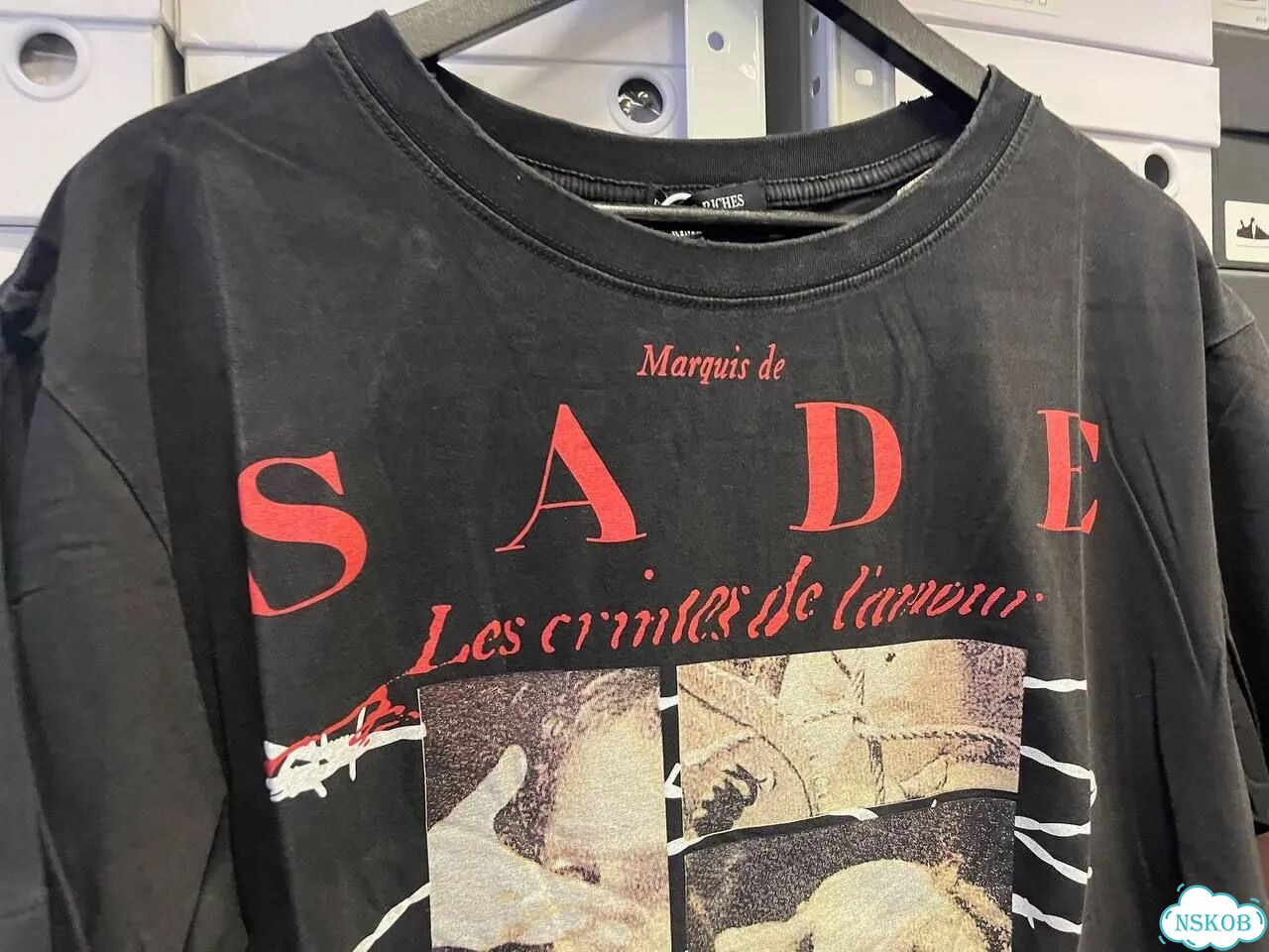 Sade” ERD Футболка Чёрная фото 8
