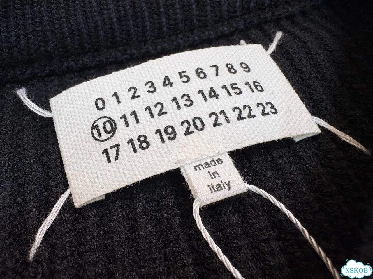 Свитер Черный Margiela Maison фото 6