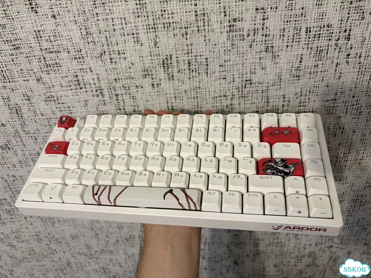 Механическая клавиатура ardor gaming kusarigama фото 2