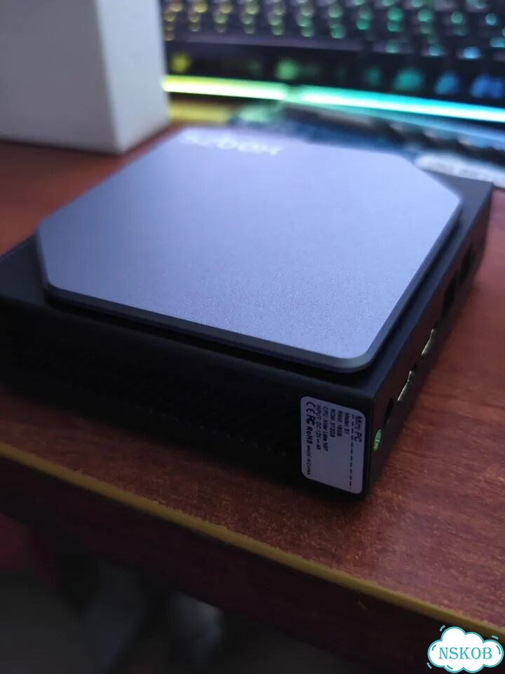 Мини-пк szbox S1 Intel N97 16gb 512gb SSD фото 7