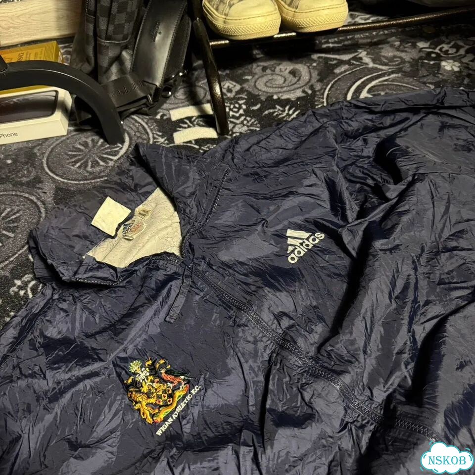 Ветровка adidas vintage 90 ориг фото 3