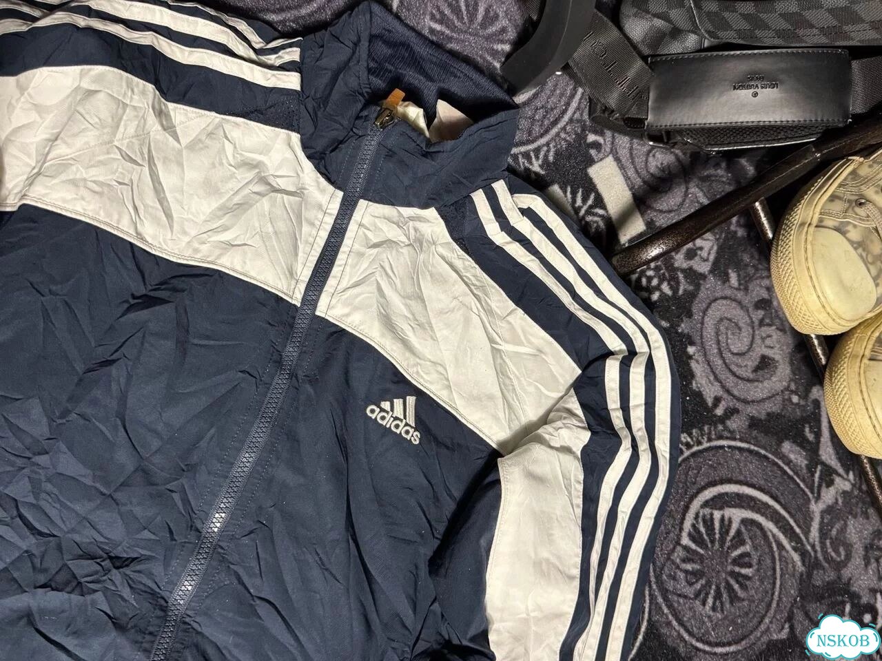 Ветровка олимпийка Adidas vintage фото 3