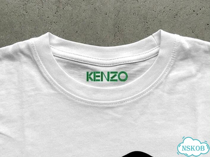 Футболка белая Kenzo paris streetwear vintage unisex DAC0133 фото 5