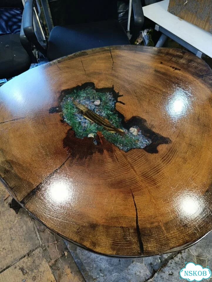 Стол из массива фото 2