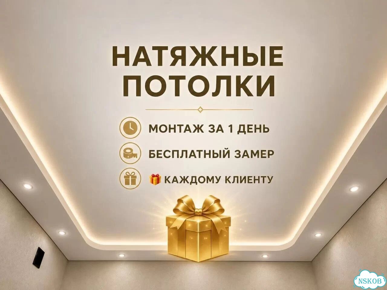 Натяжные потолки без пыли и грязи фото 1